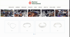 Desktop Screenshot of dambar-silver.com